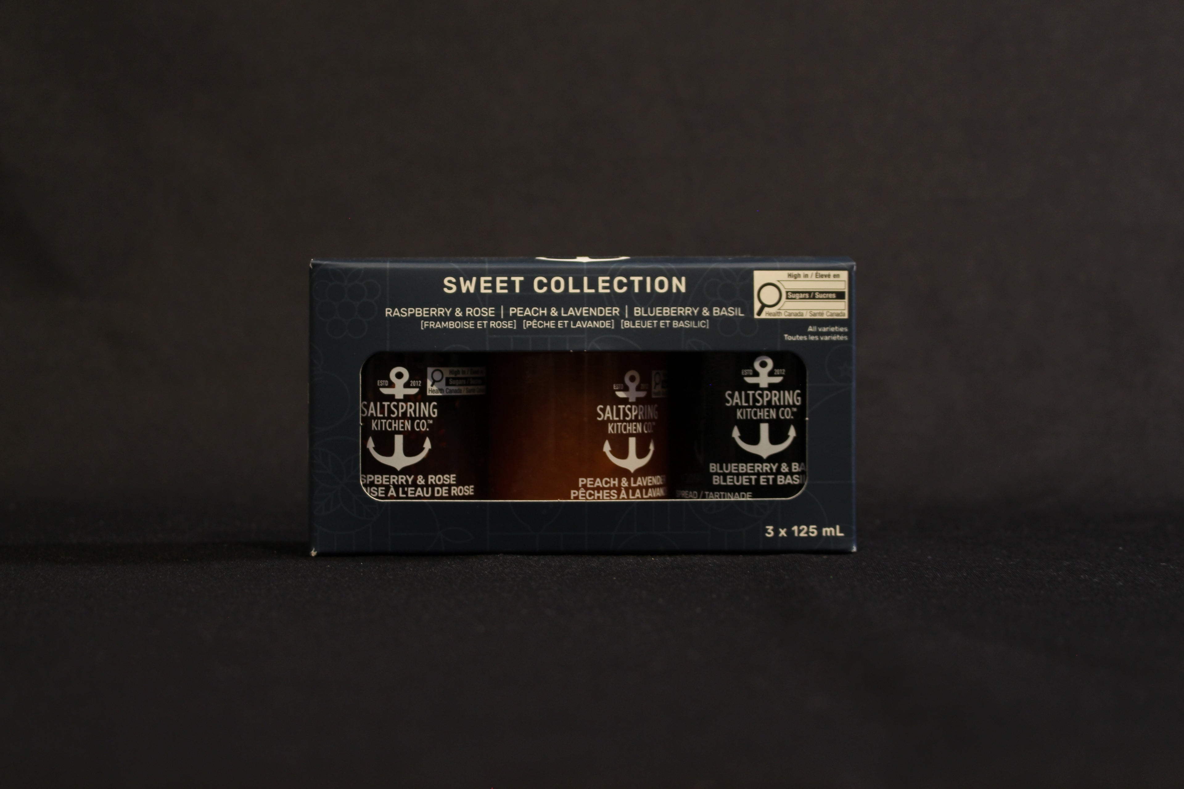 SaltSpring Kitchen- Sweet Trio - 3x125ml Jars