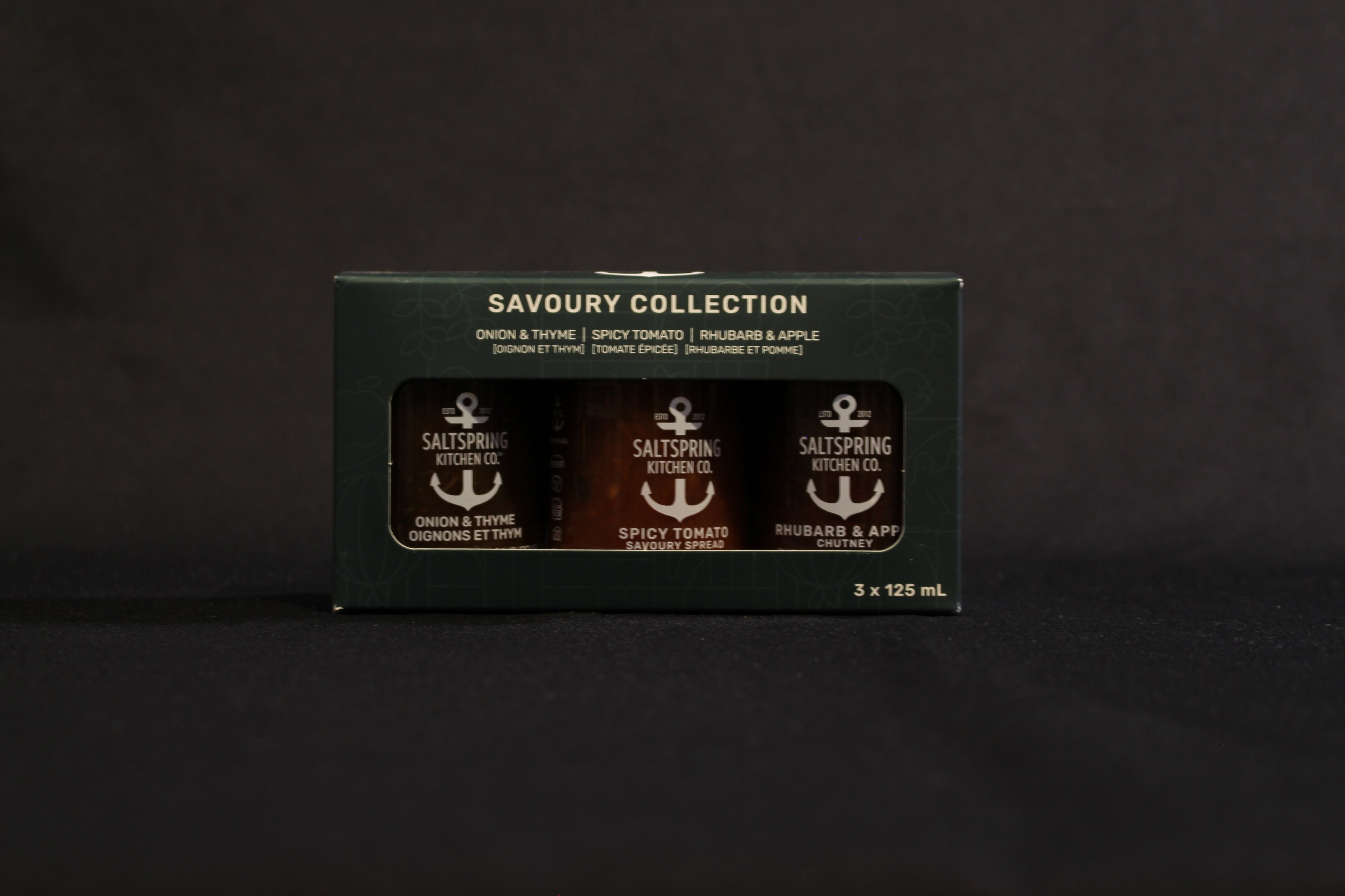 SaltSpring Kitchen- Savory Trio 3 x 125ml