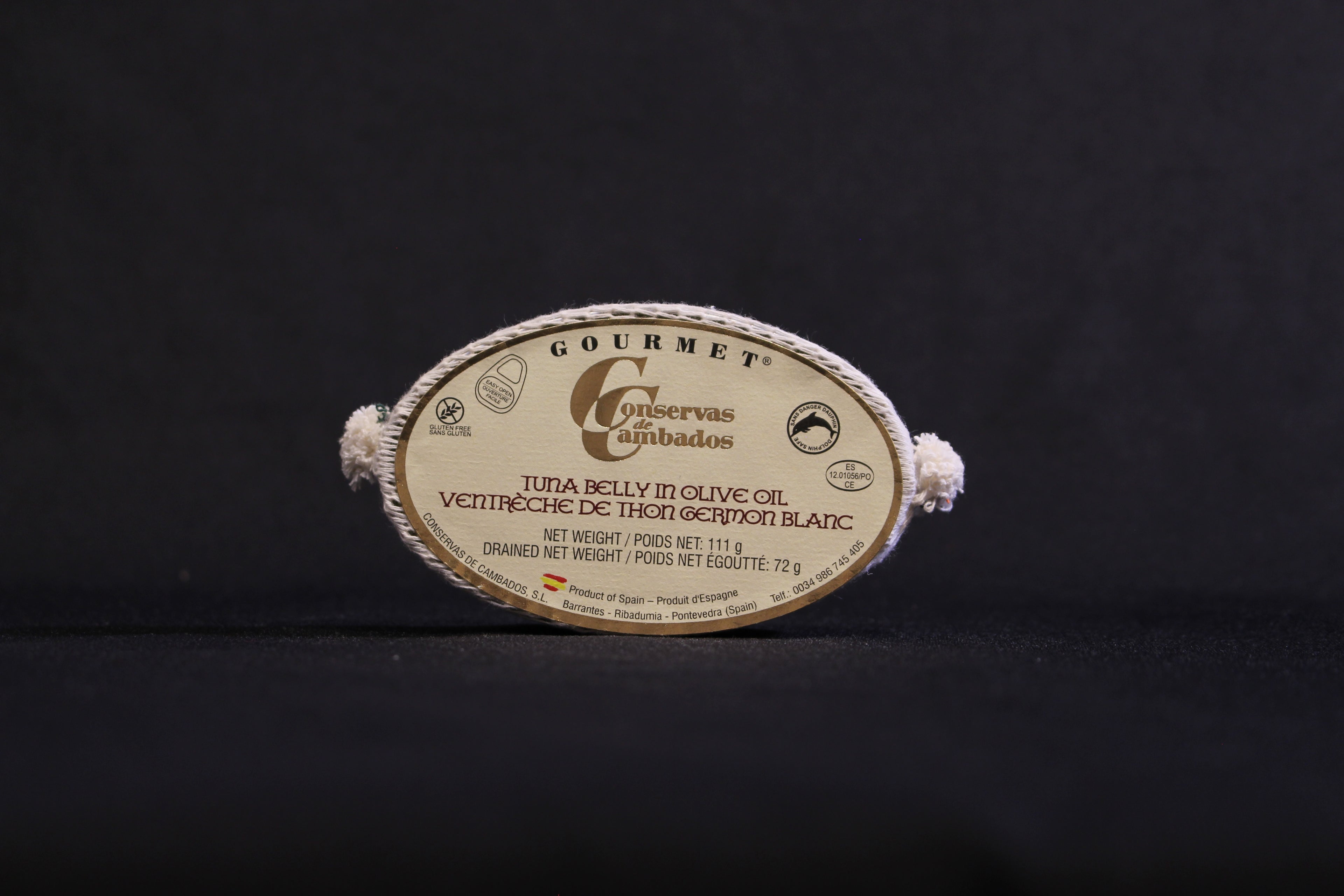 Cambados Tuna Belly in Olive Oil  111g