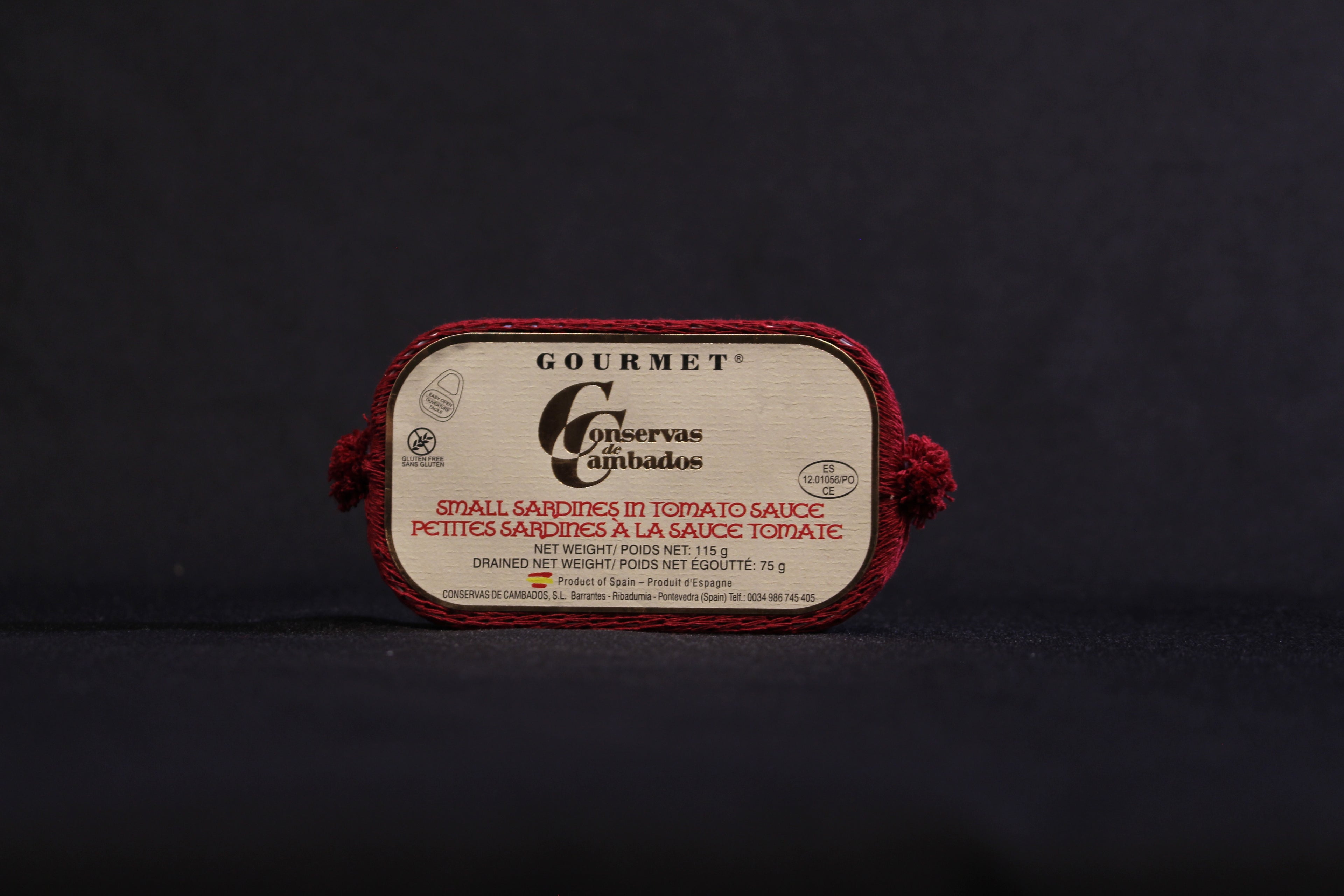 Cambados Small Sardines in Tomato Sauce 115g