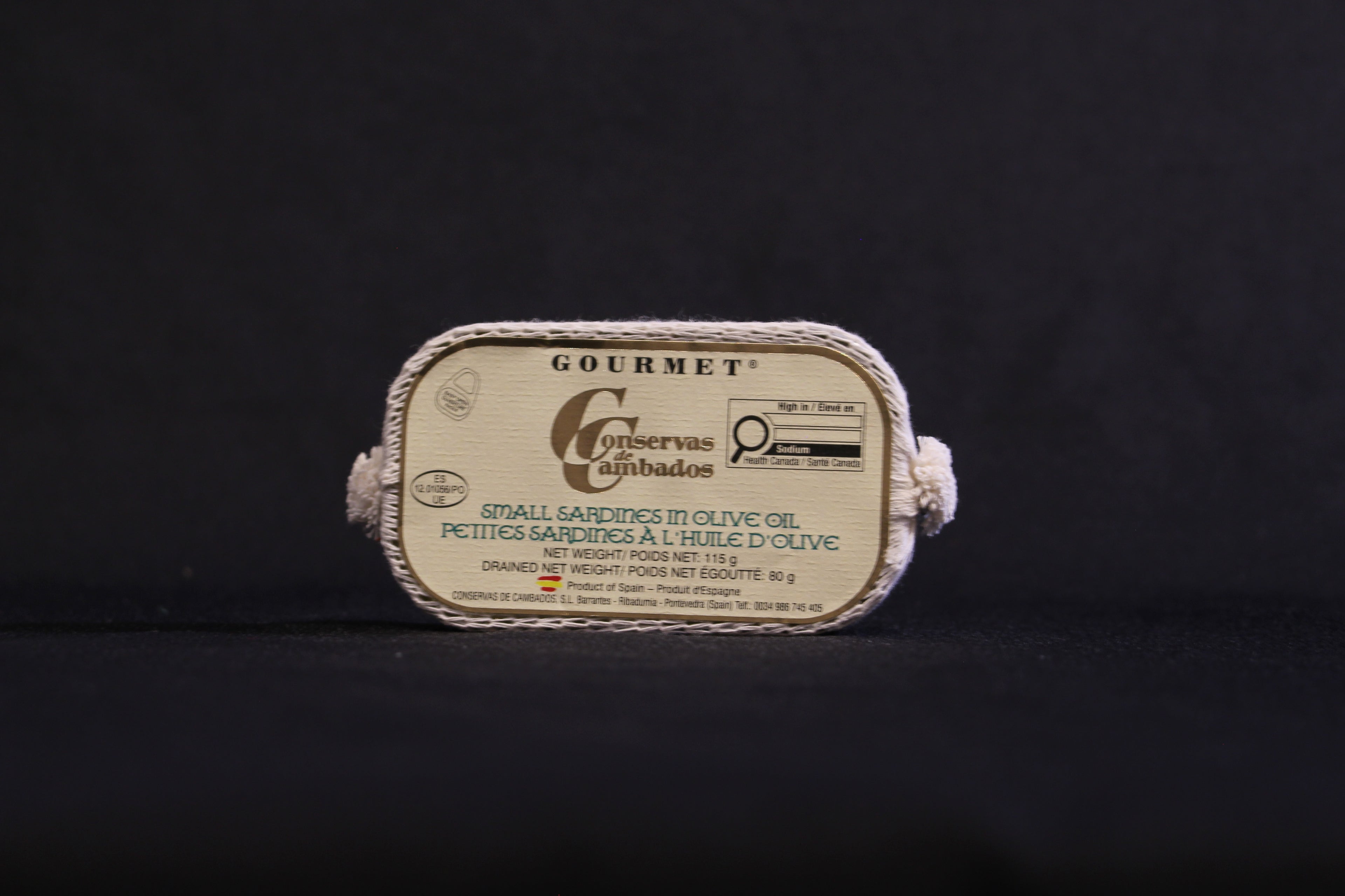 Cambados Small Sardines in Olive Oil  115g