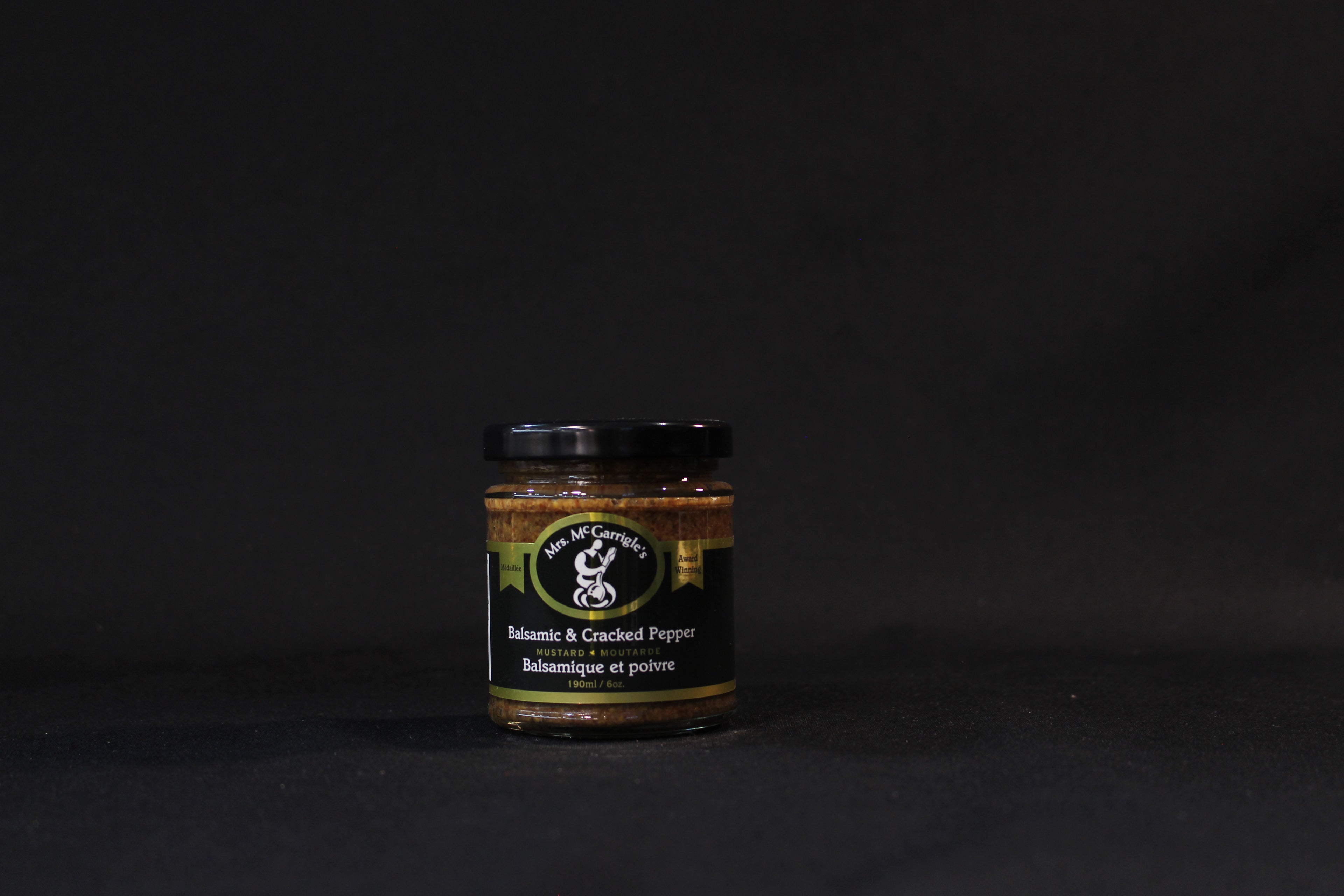 Balsamic & Cracked Pepper Mustard