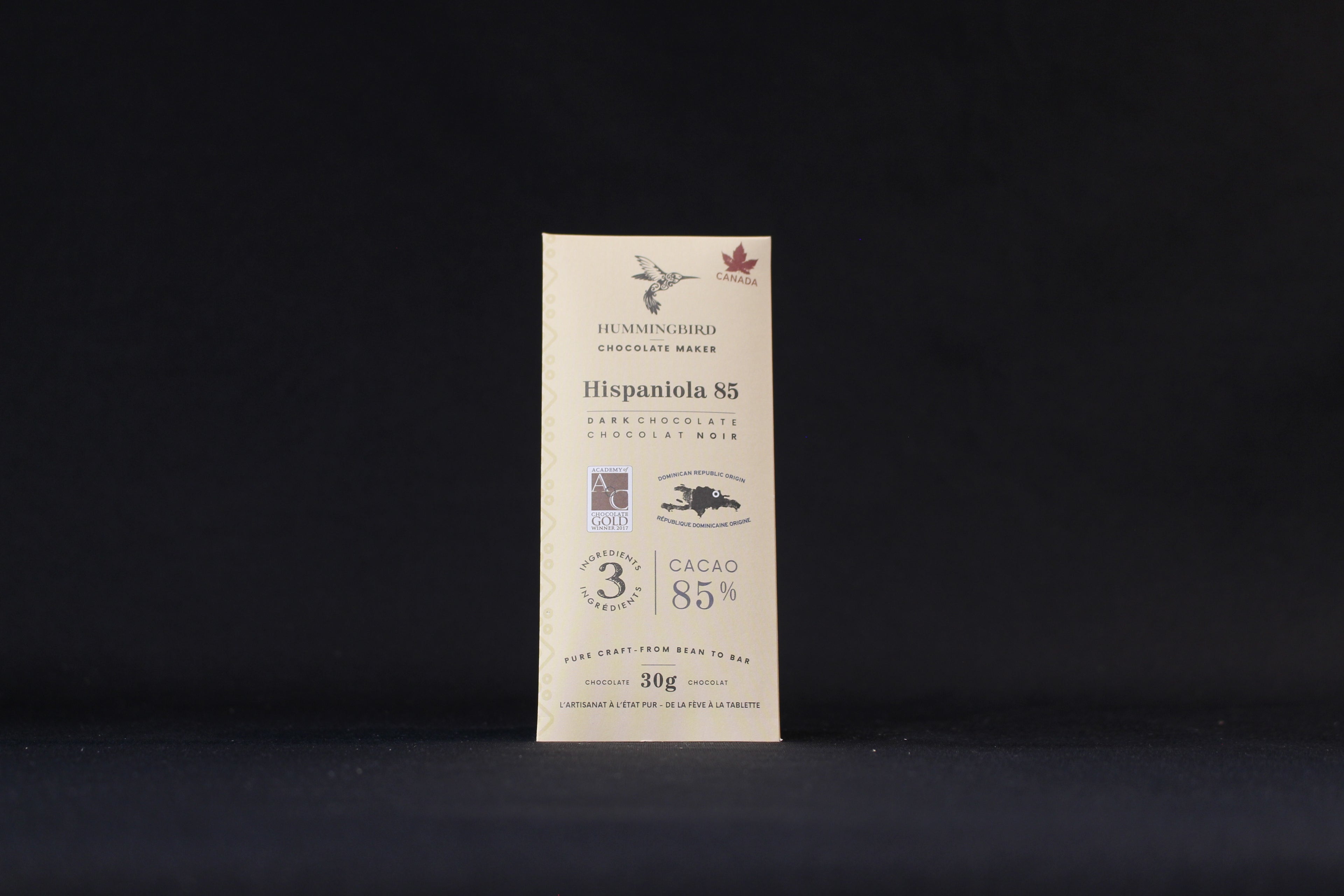 Hispaniola 85% Dark Chocolate Bar