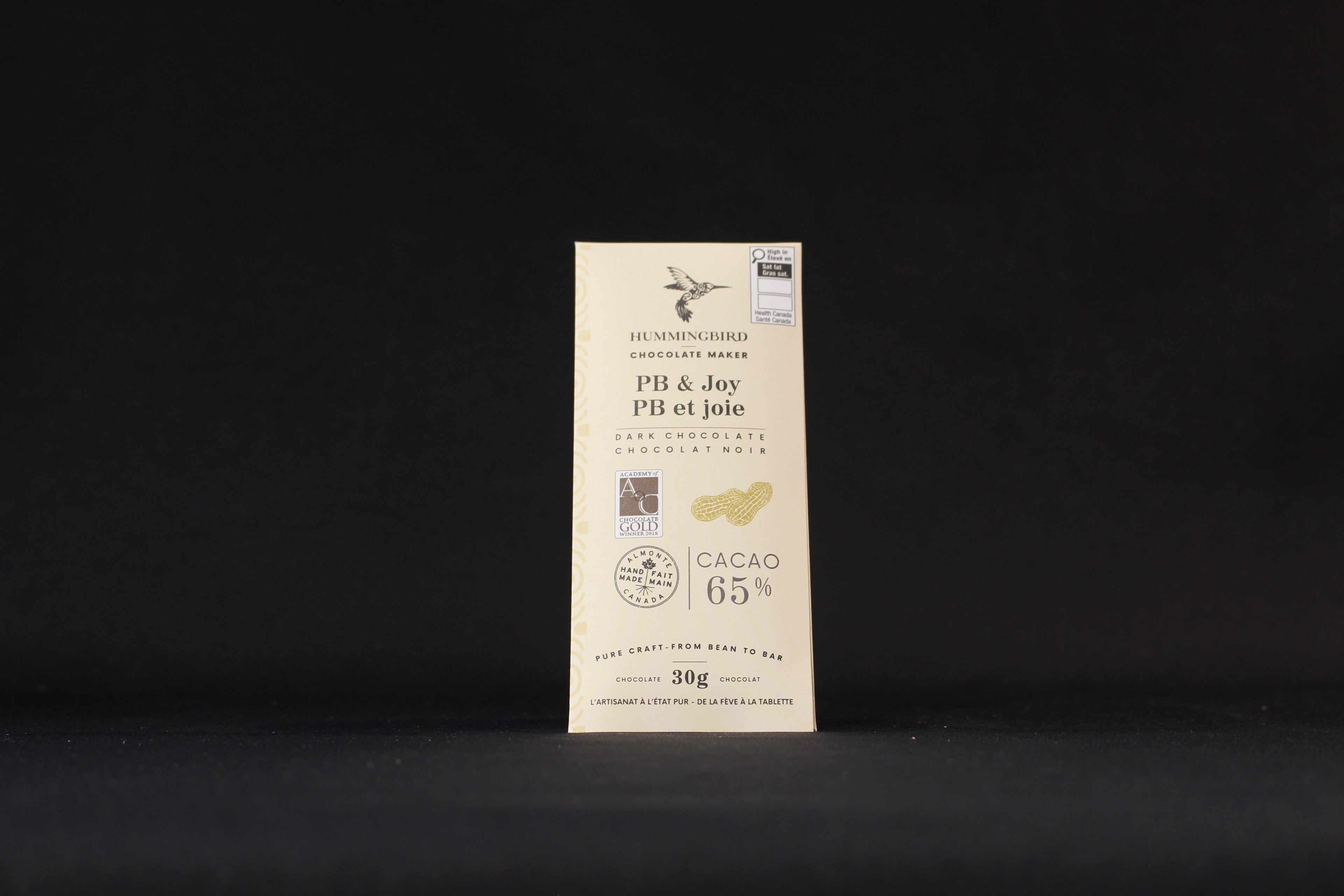 PB & Joy Dark Chocolate Bar