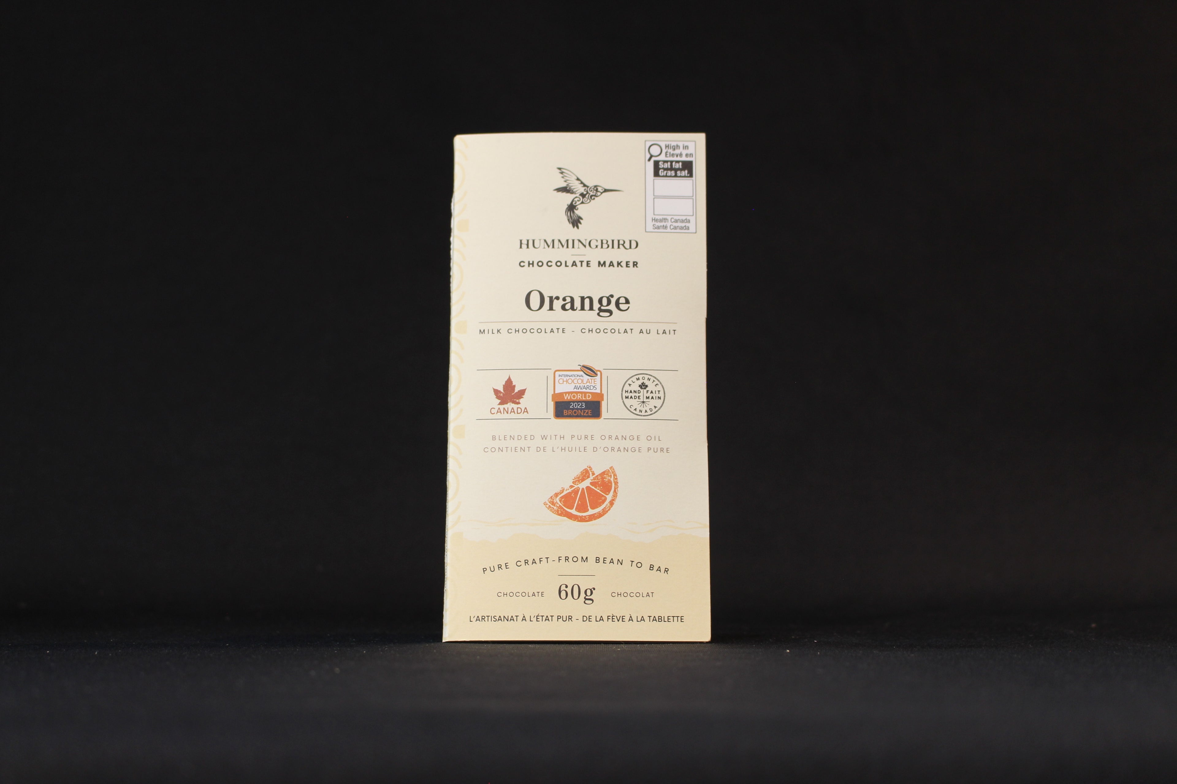 Orange Milk Chocolate Bar