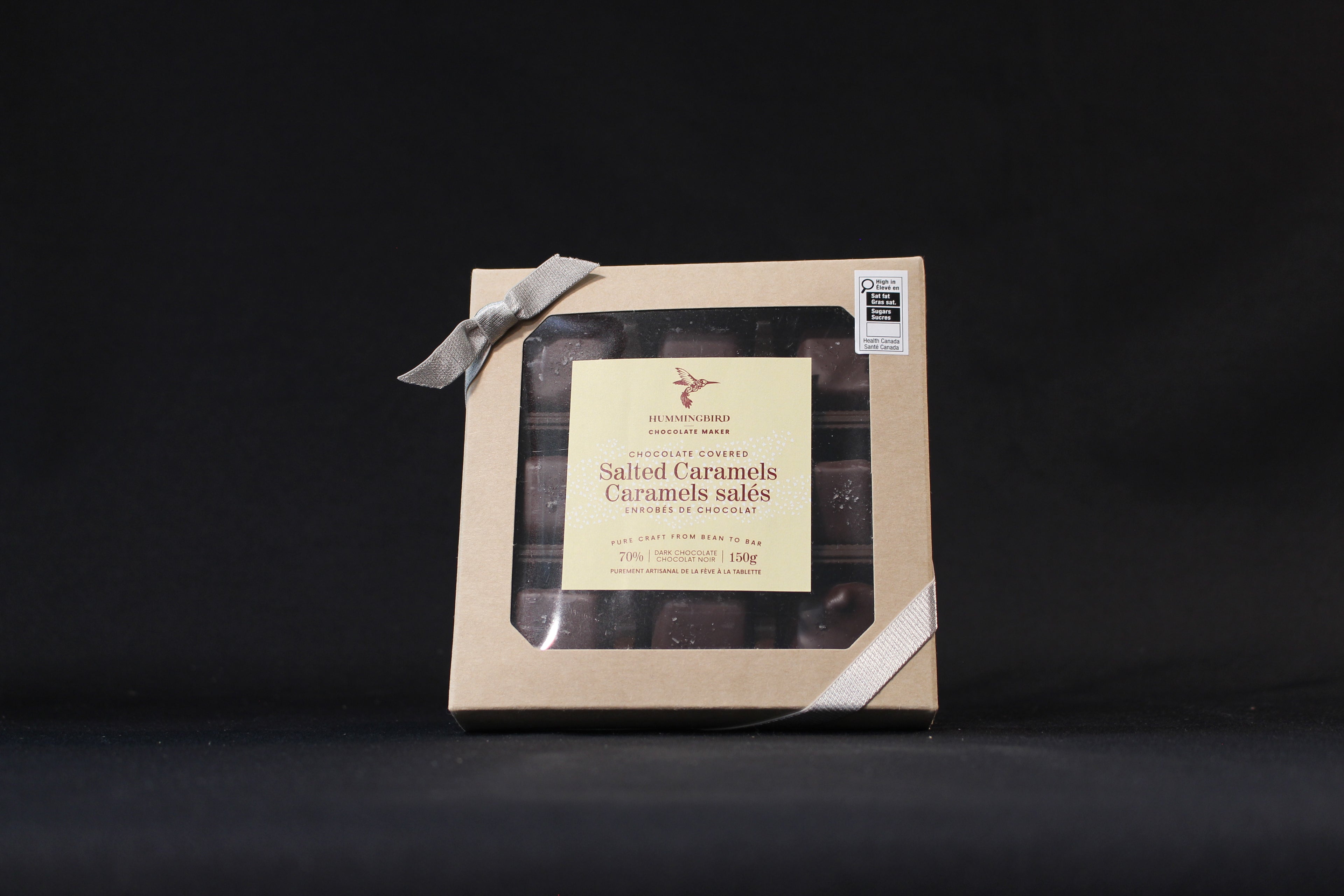 Chocolate Covered Salted Caramels – 9 Piece