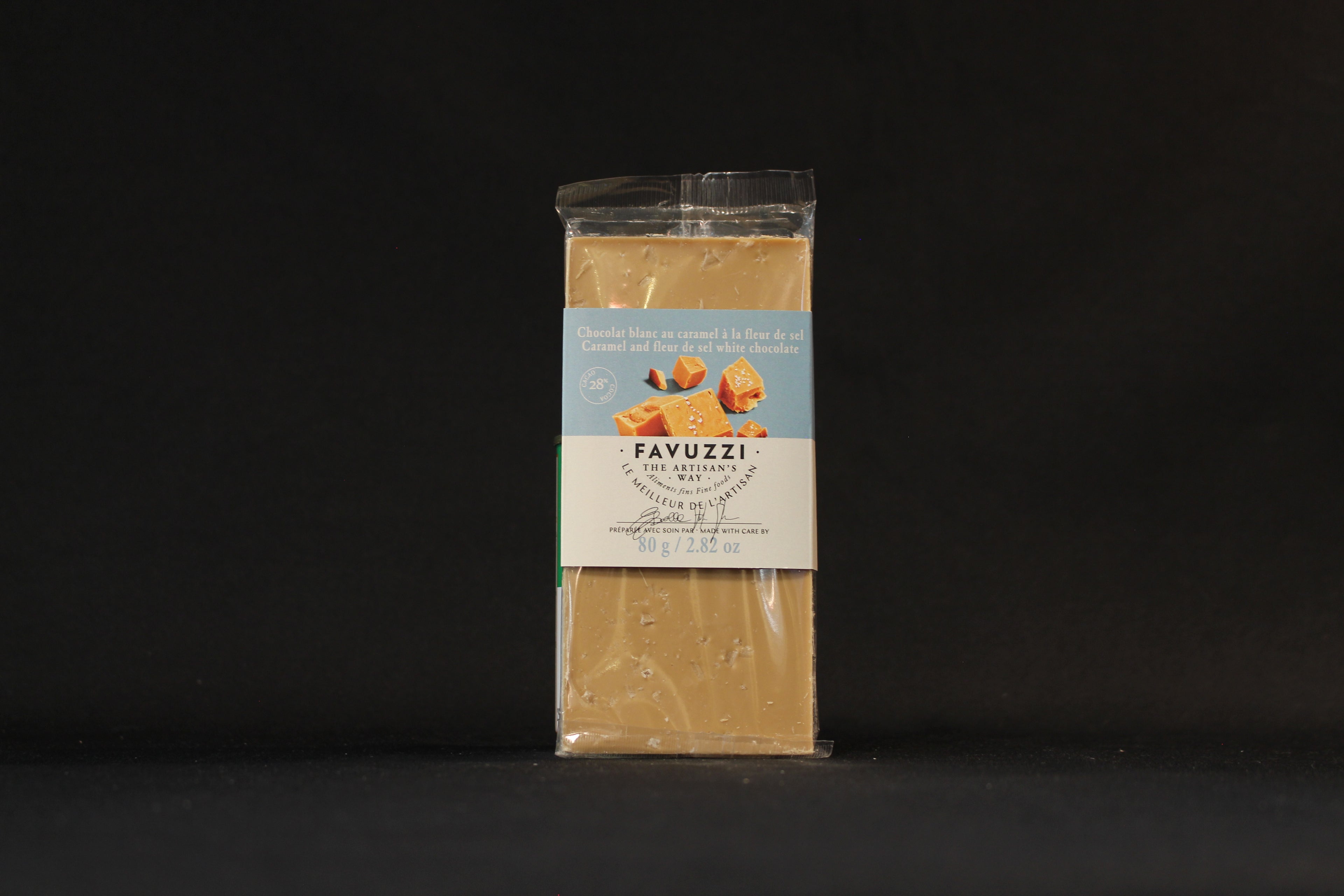 Caramel & Fleur de Sel White Chocolate Bar
