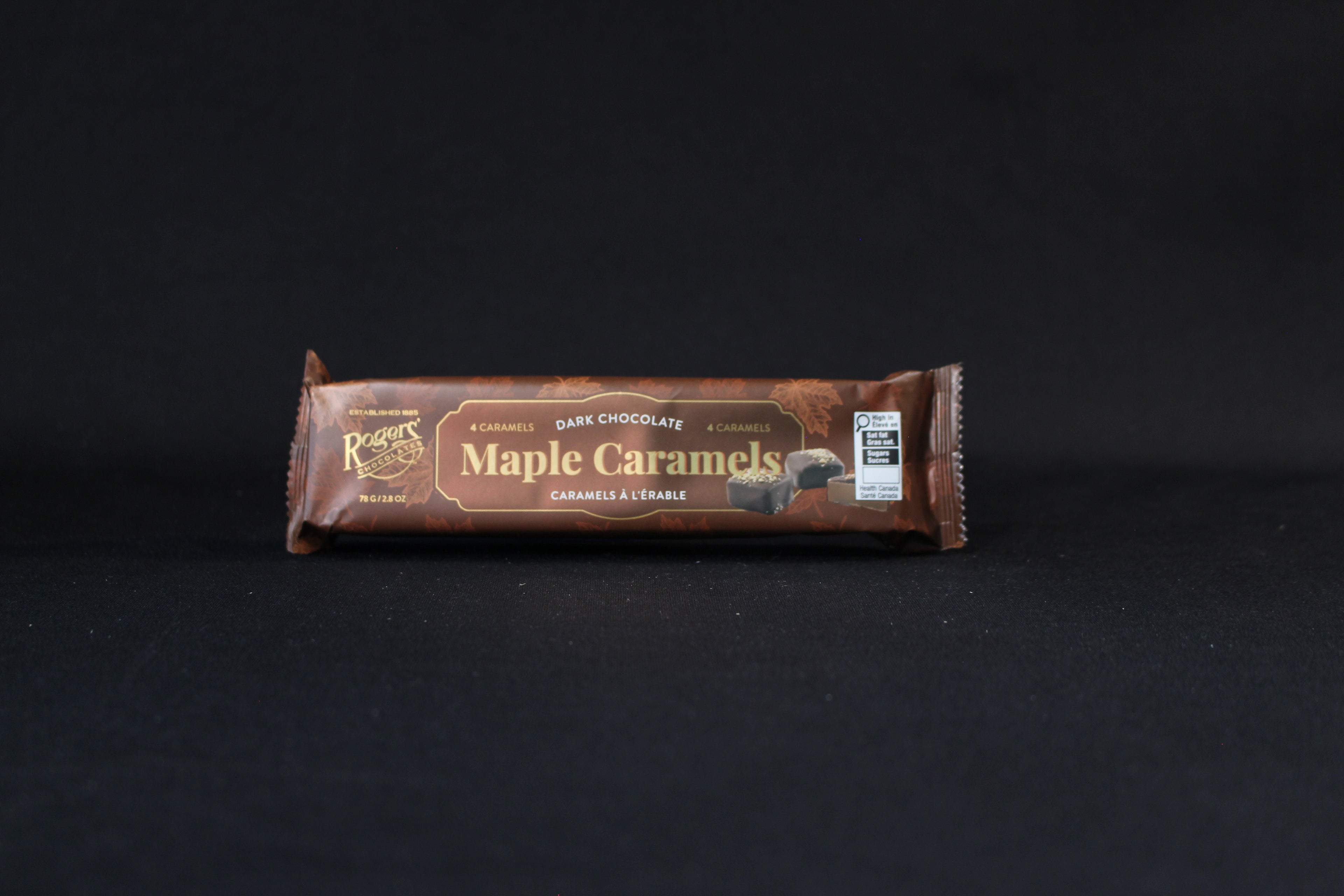 Dark Chocolate Maple Caramels