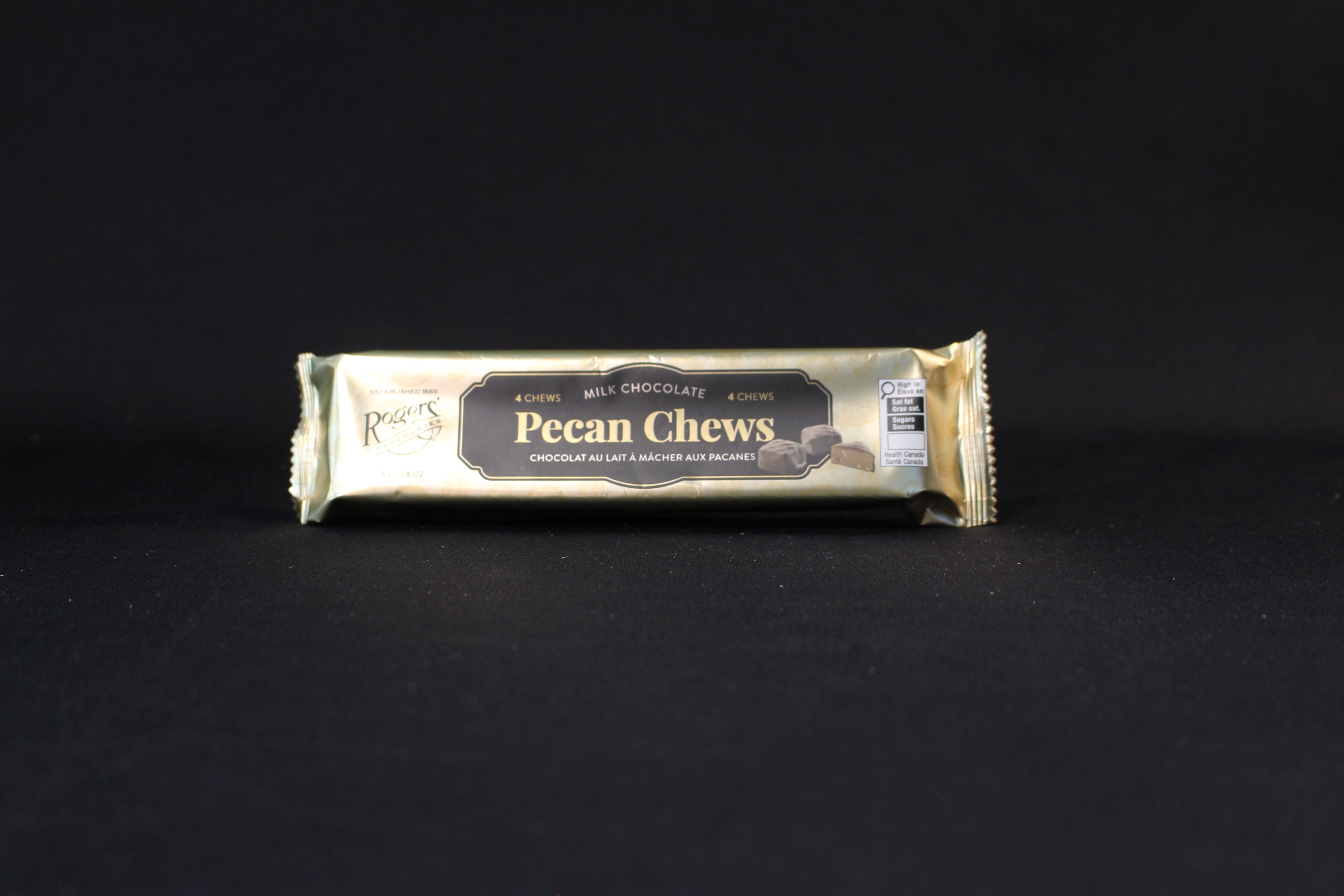 Milk Chocolate Pecan Chew Squares