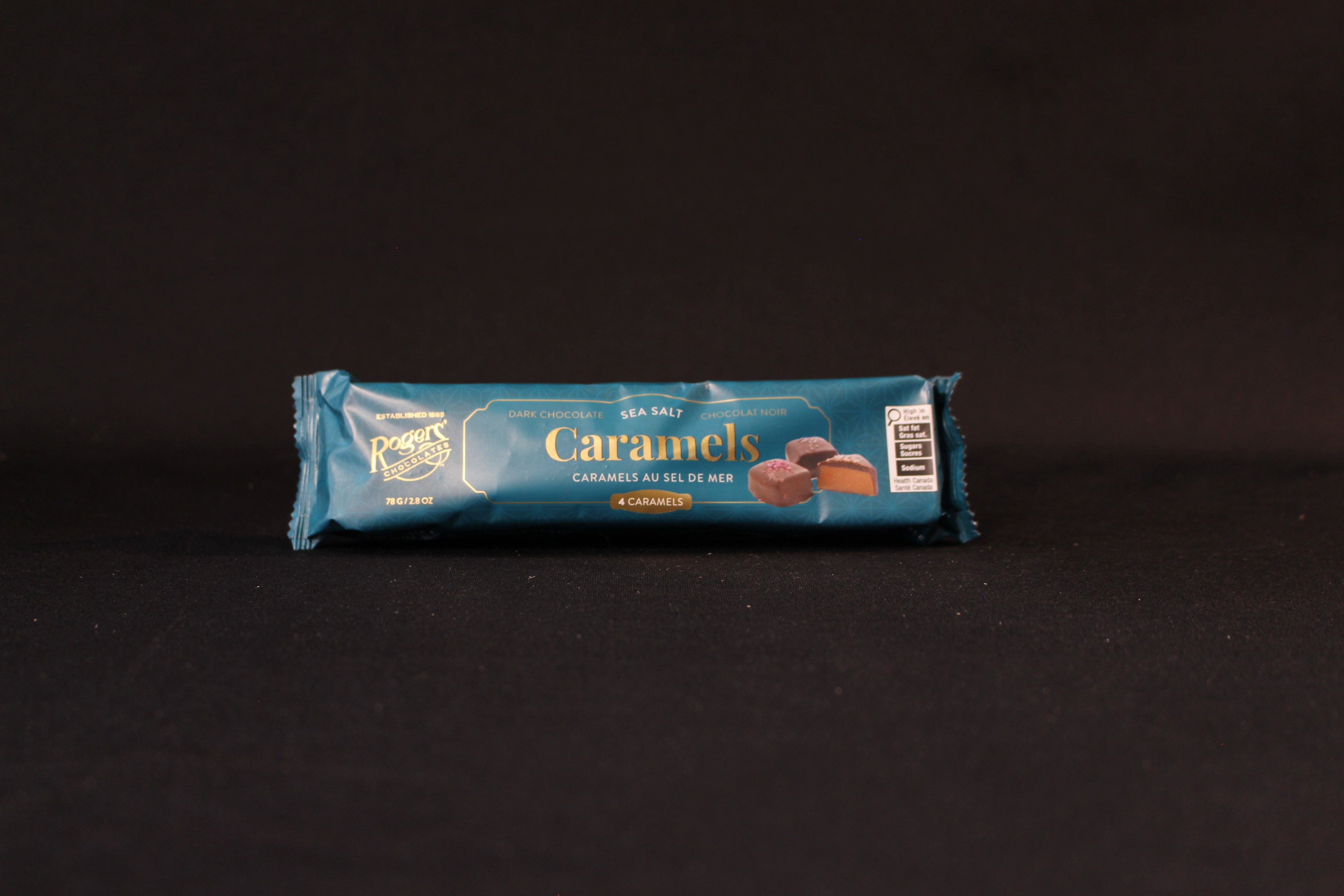 Dark Chocolate Sea Salt Caramels