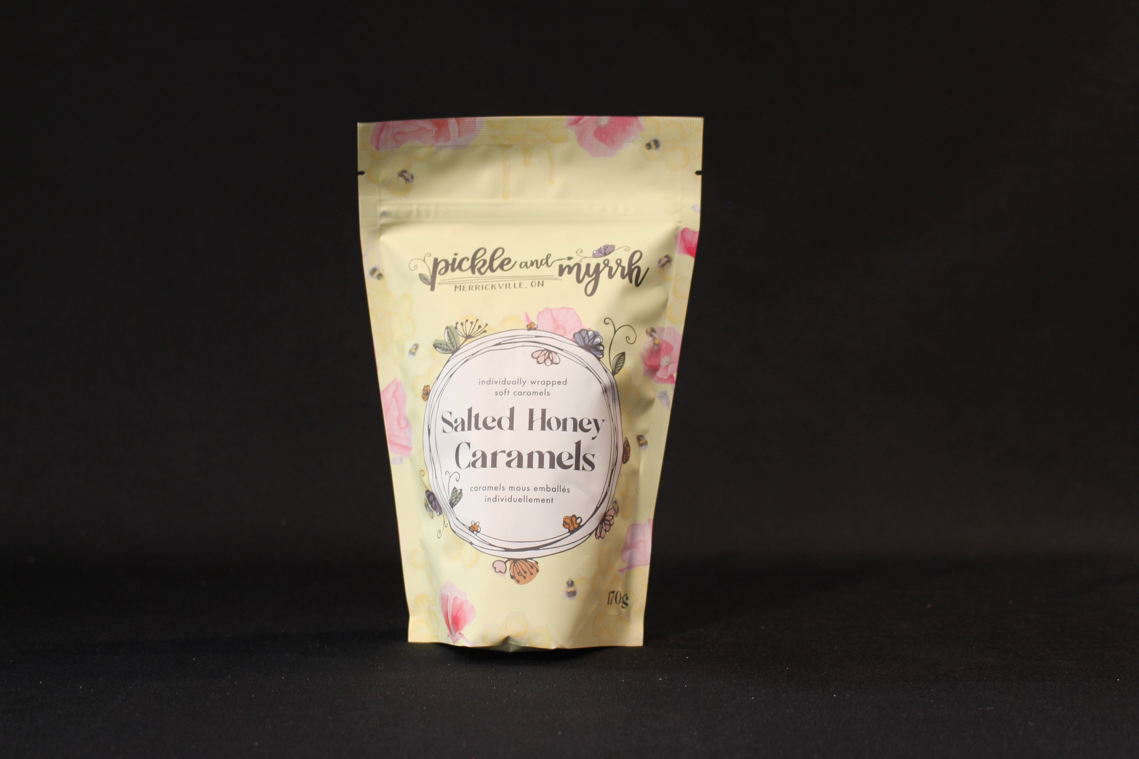 Salted Honey Caramels