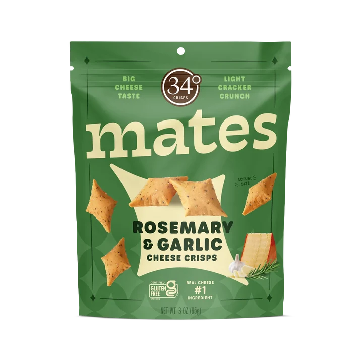 Crackers - Rosemary Garlic Mates