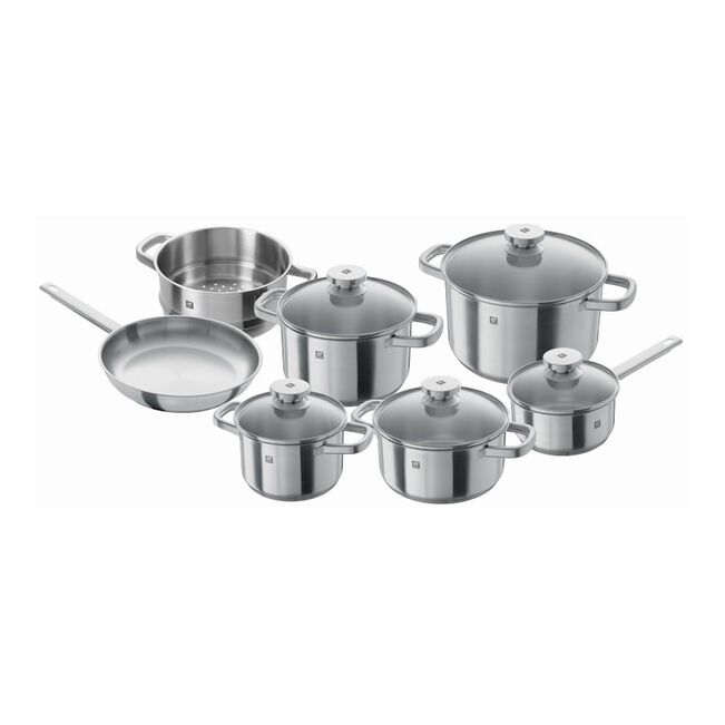 Joy Cookware Set with Bonus Steak Set - 12 Piece