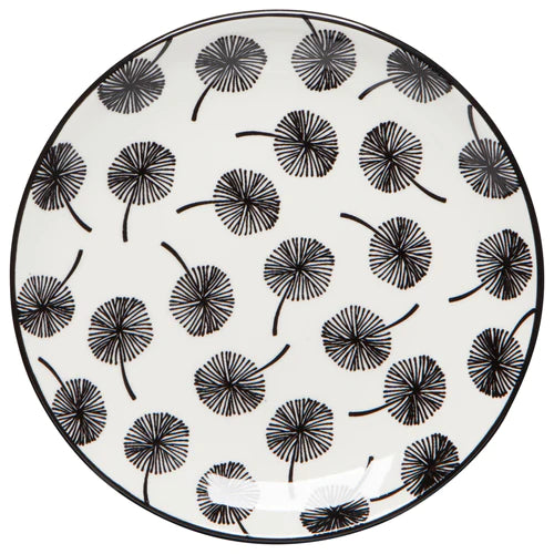 Appetizer Plate - Dandelion Stamped - 6 inch