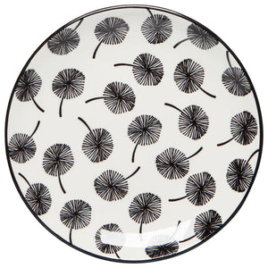 Appetizer Plate - Dandelion Stamped - 6 inch