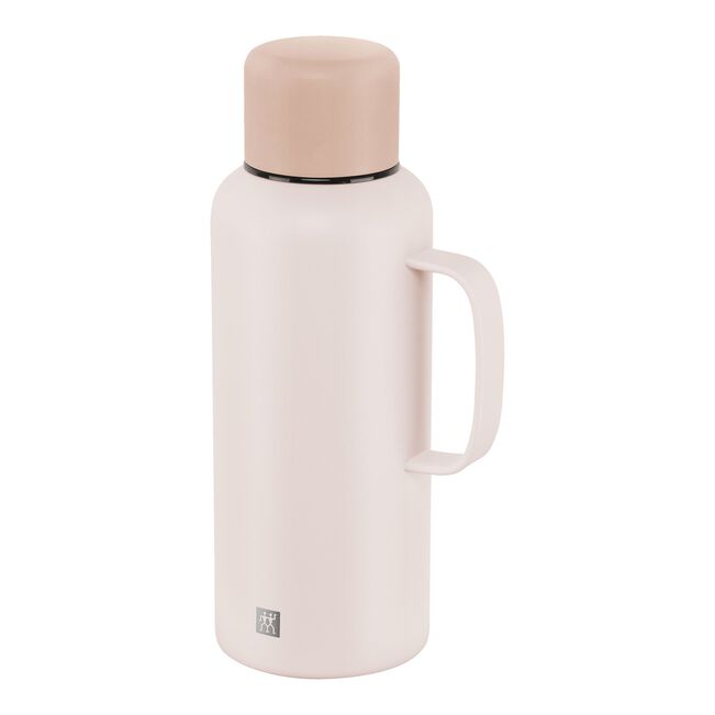 Vacuum Bottle - Thermo Plus - Stainless Steel – Pink - 1.2 L
