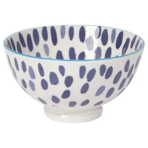 Now Designs – Bowl - Blue Spots - 4”