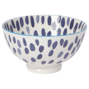 Now Designs – Bowl - Blue Spots - 4”