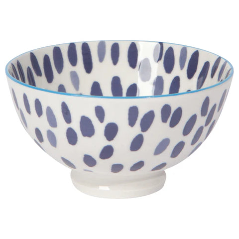 Now Designs – Bowl - Blue Spots - 4”