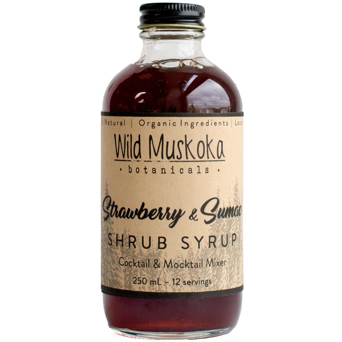 Strawberry & Sumac Shrub 250ml