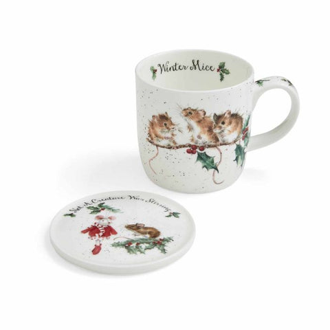 Worcester - Mug Winter Mice - 11oz