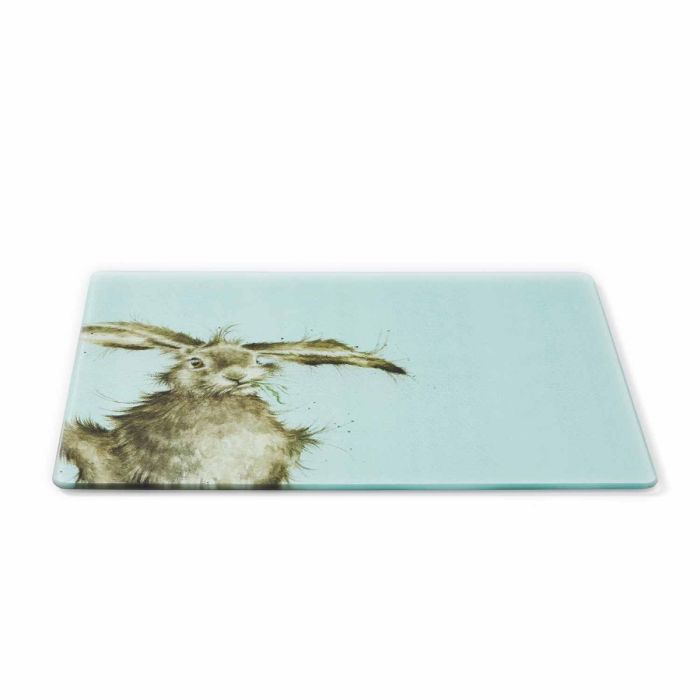 Wrendale Glass Worktop Saver - Hare