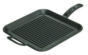 Cast Iron Square Grill Pan - 12"