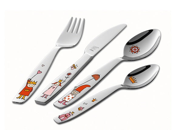 Twin Kids Emilie Cutlery Set - 4 Piece