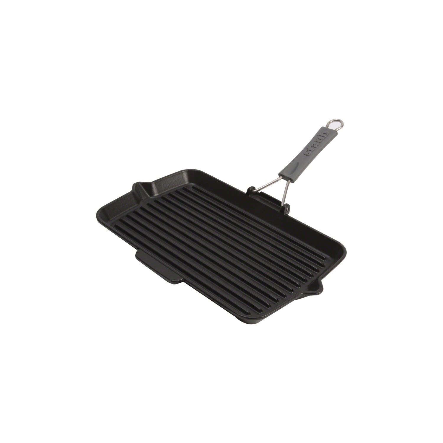 Staub -  Cast Iron Grill w Detachable Handle
