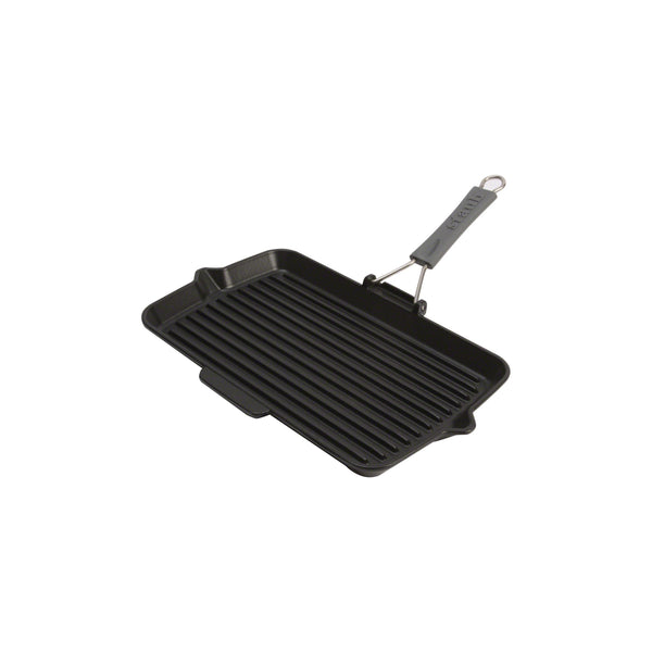 Staub -  Cast Iron Grill w Detachable Handle