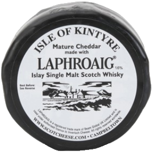 Cheddar - Mature Laphroaig Whiskey - 200g