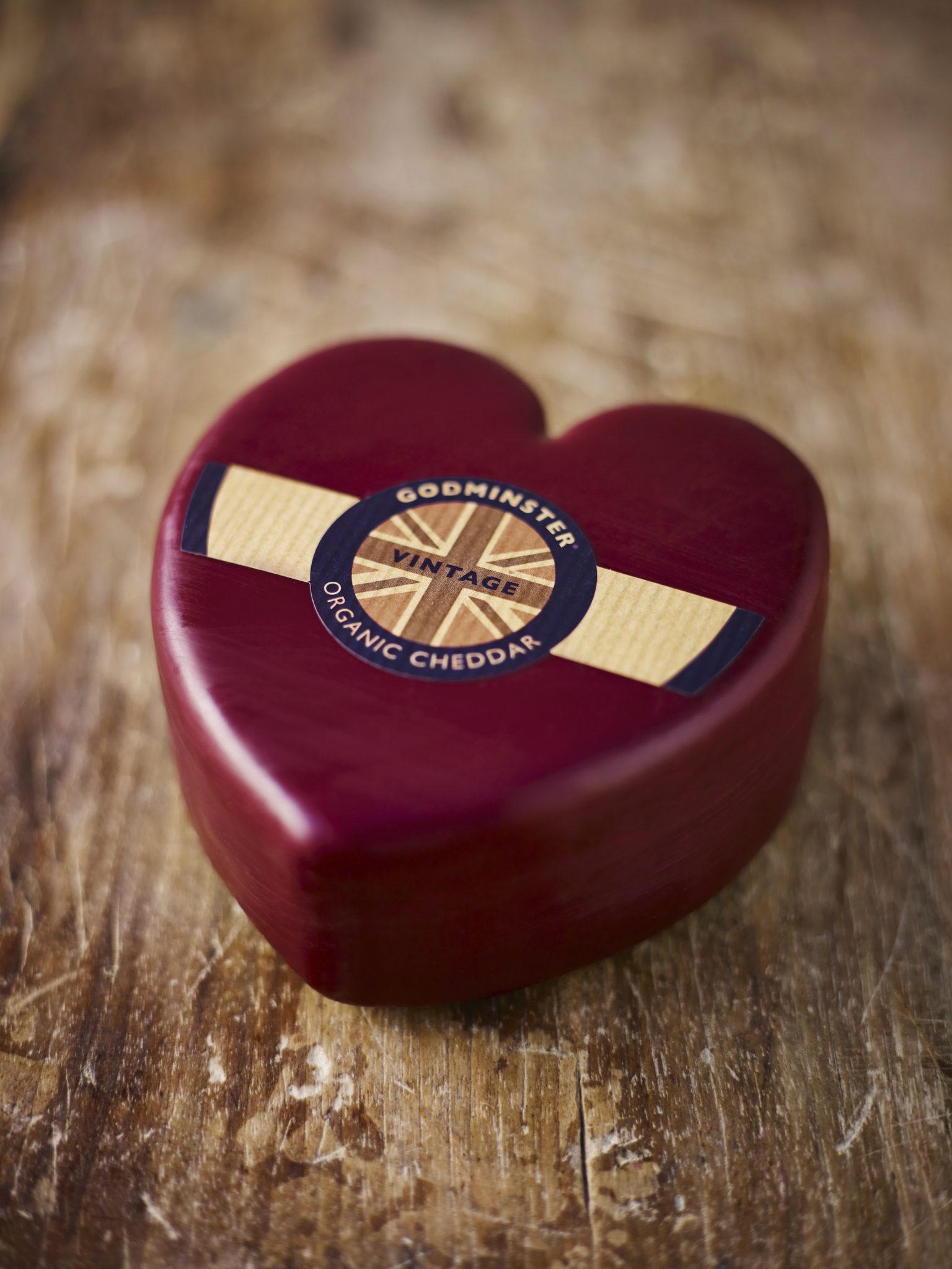 Godminster - Cheddar Bio Heart Shapped  - 0,2kg