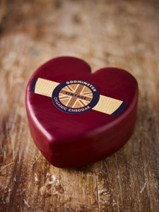 Godminster - Cheddar Bio Heart Shapped  - 0,2kg