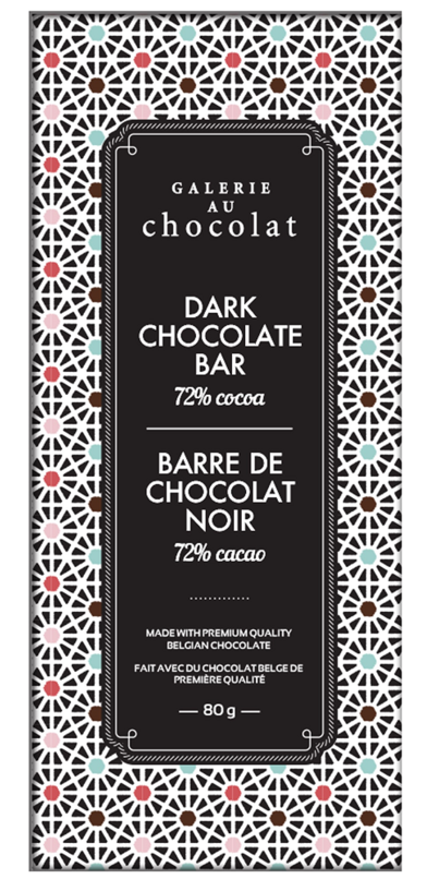 Dark Chocolate Bar - 72% Cocoa