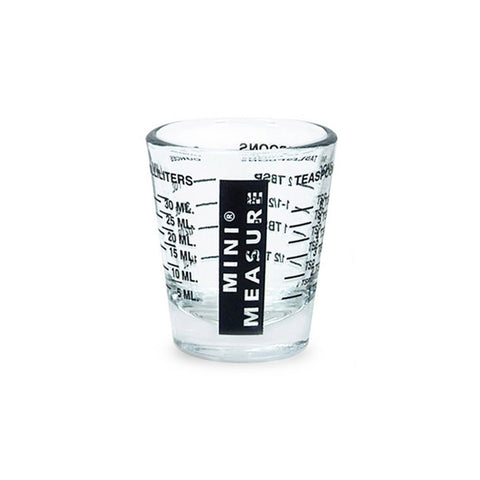 Kitchen Basics Mini Measure Shot Glass - Black