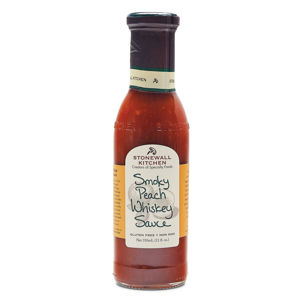 Smokey Peach Whiskey Sauce
