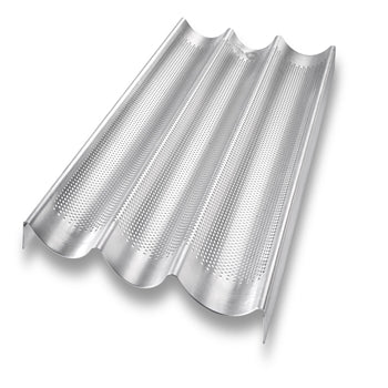 USA Pan - Baguette Pan (3 Slot)