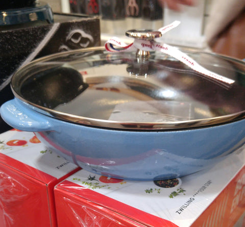 Frying Pan - Daily Pan - Ice Blue - 10 1/4 - With Lid