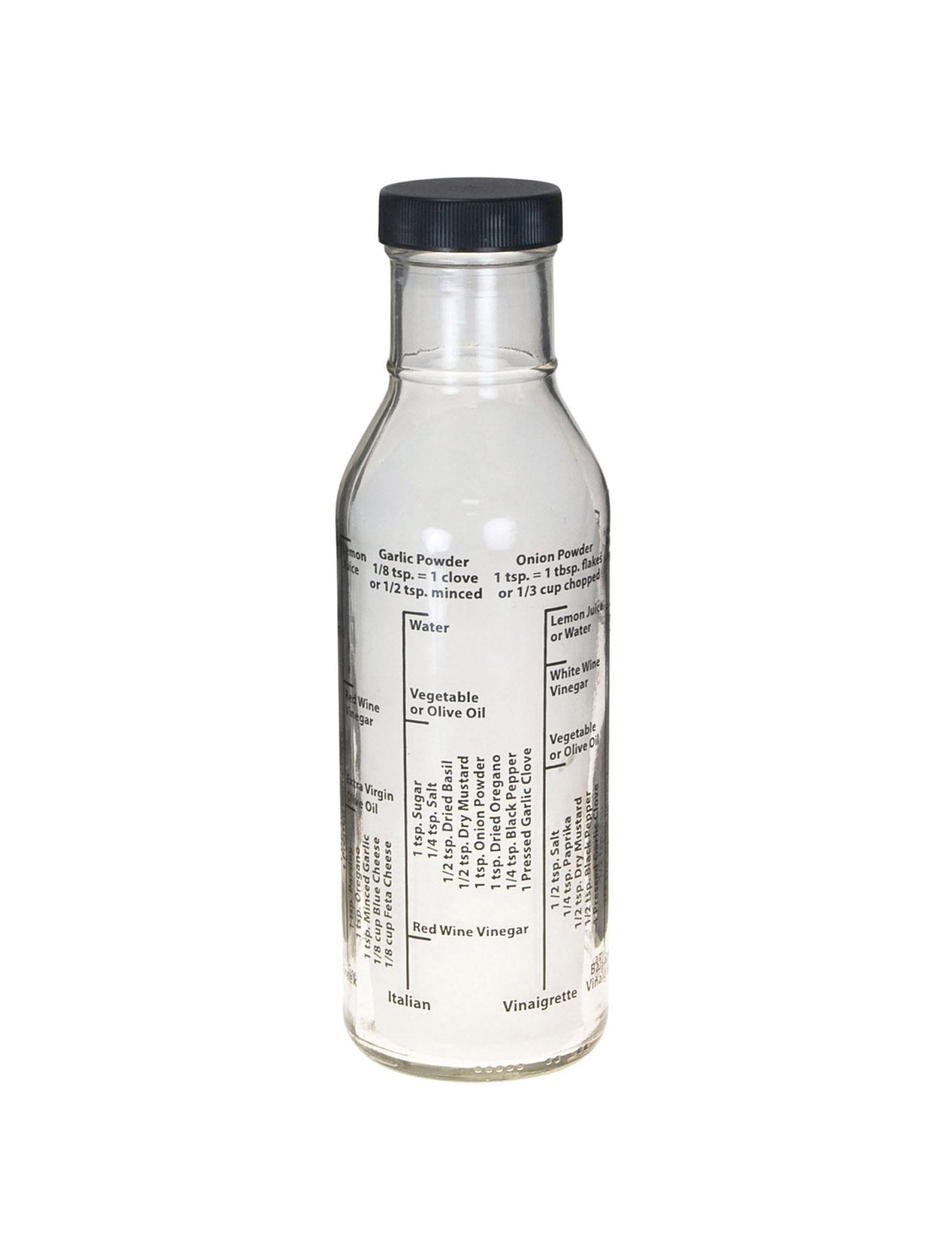 Port Style Salad Dressing Bottle - Glass