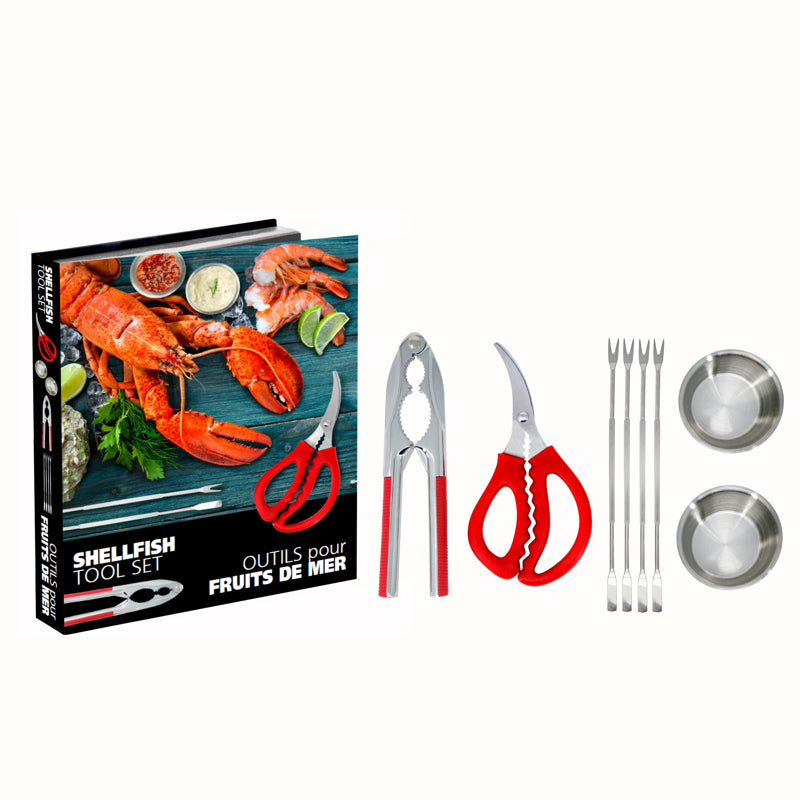 Natural Living - Shellfish Tool Set - 8 Piece