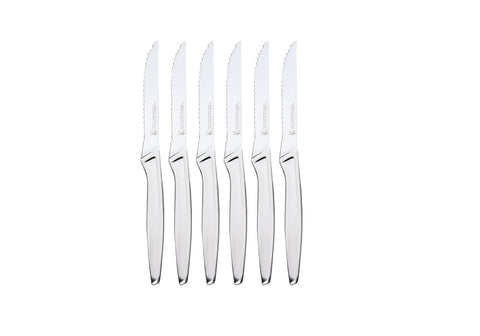 Stainless Steel Steak Knives Set - 6pc