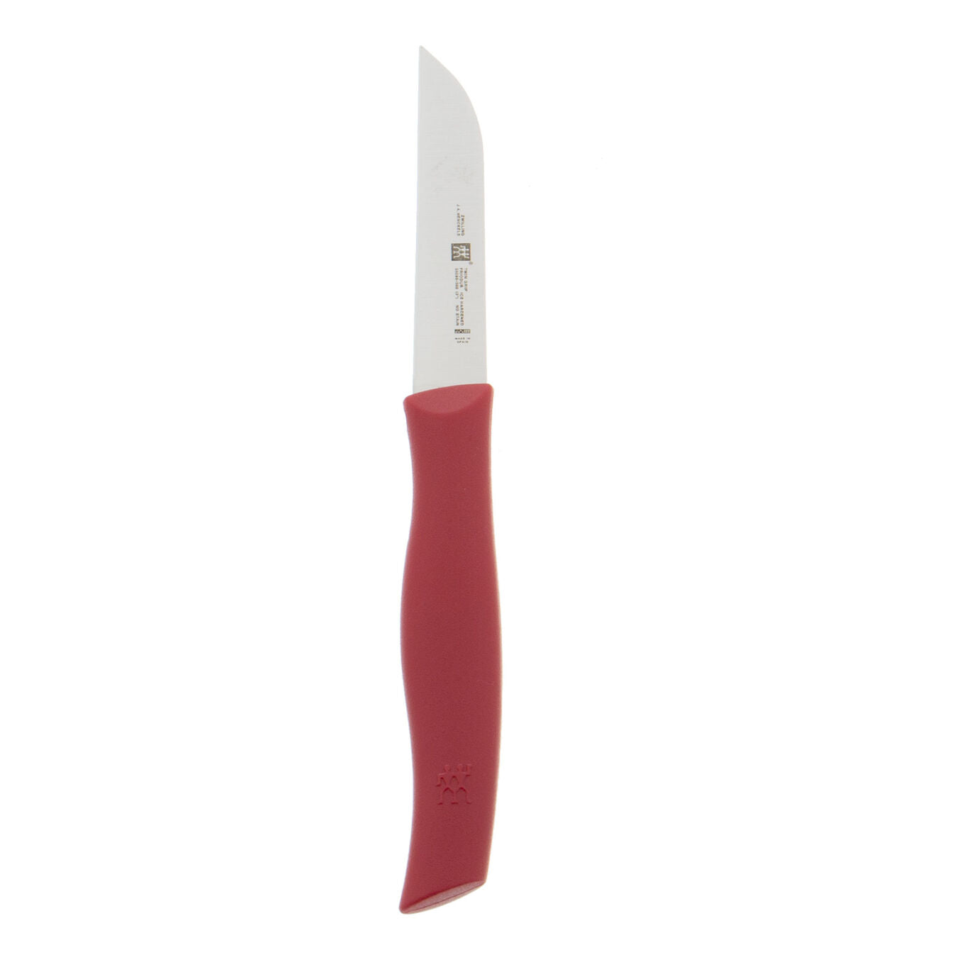 Twin Grip Red Paring Knife - 3”