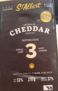 St- Albert - White Cheddar - 3 Yr.- 270g