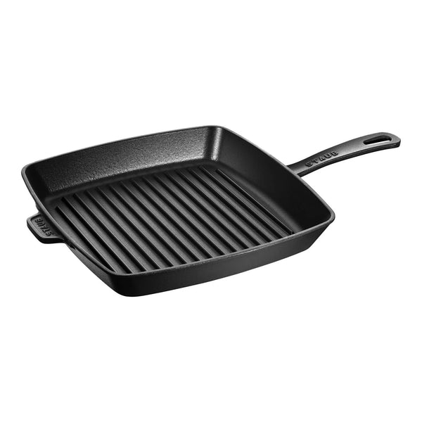 Cast Iron Square American Grill Pan – 12"