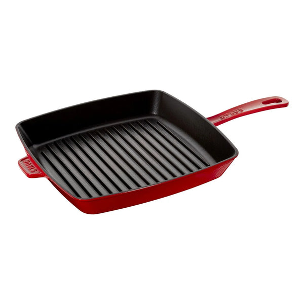 Cast Iron Square American Grill Pan – 12"