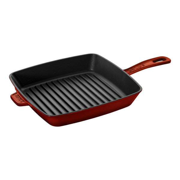 Cast Iron Square American Grill Pan – 12"