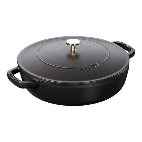 Staub - Braiser - Chistera Black - 3.5q