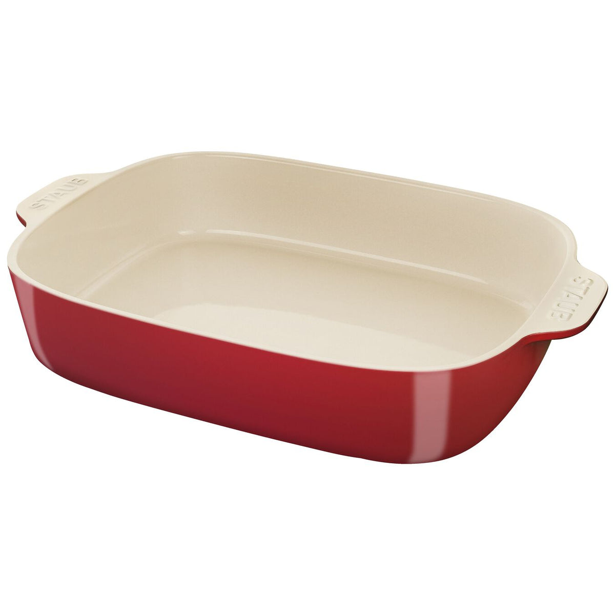 Staub - Rectangular Dish – Cherry - 34x26 – Grace in the Kitchen
