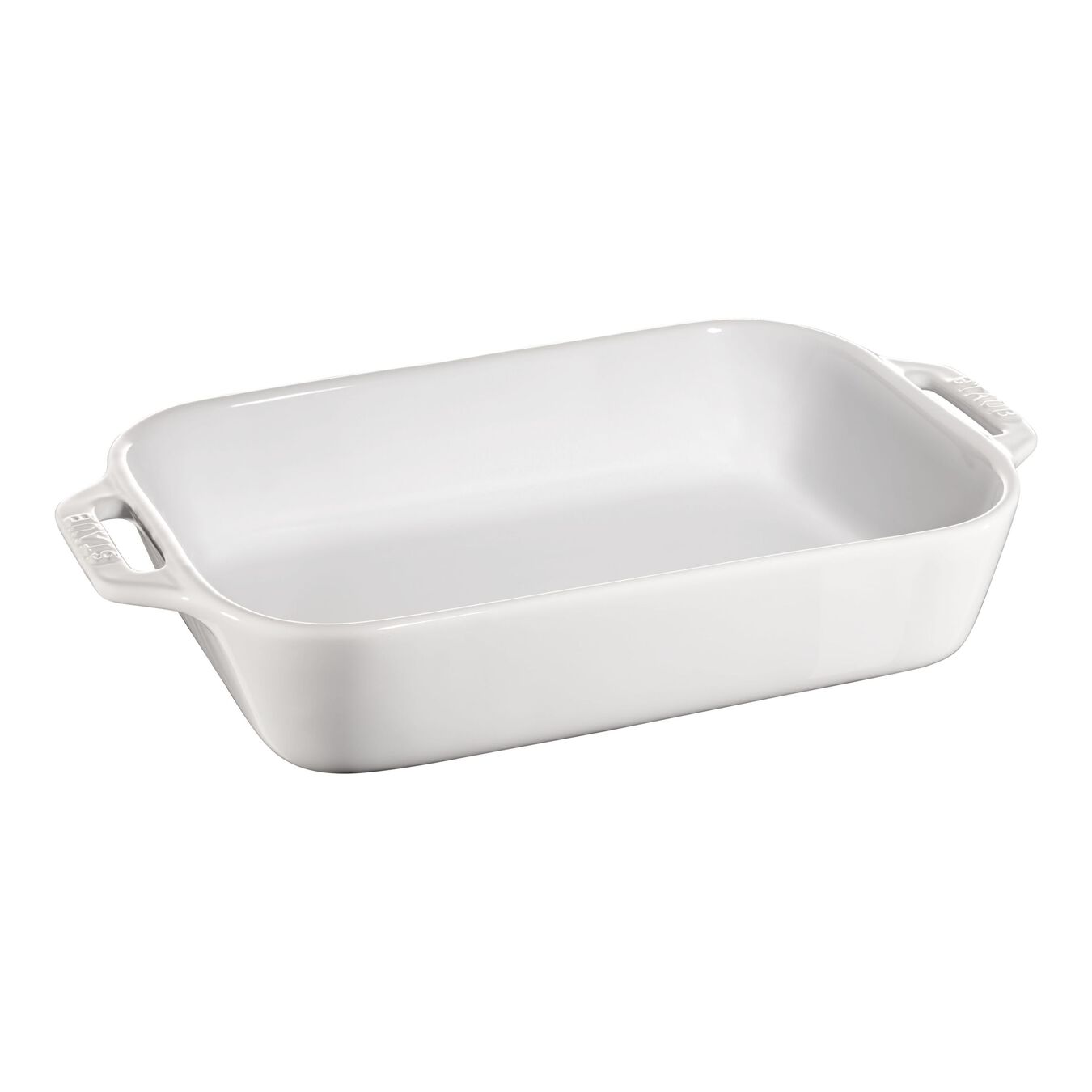 Staub - Ceramic Rectangular Dish – White - 27 x 24 cm