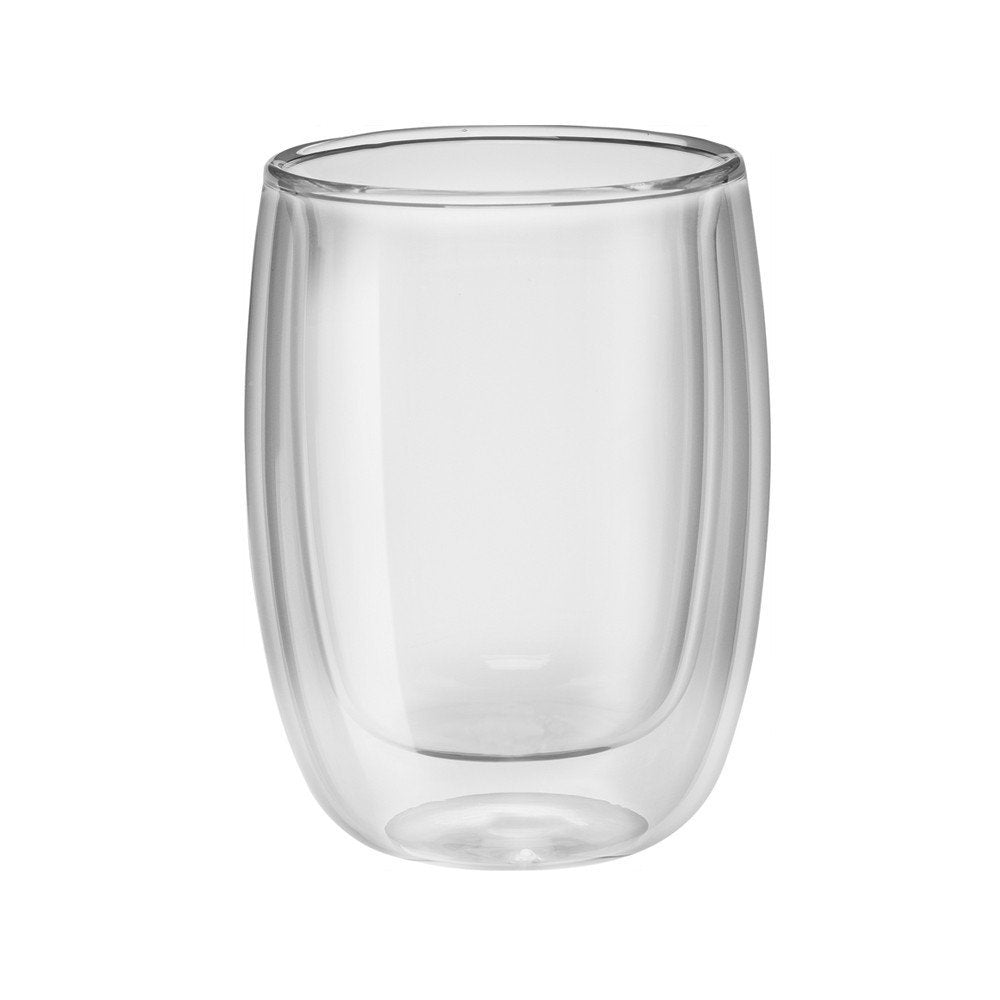 Sorrento Double Wall Cappuccino Glass Set - 2 Piece